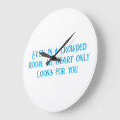 Wall Clock Große Wanduhr (Winkel)