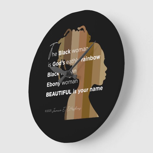 Wall Clock Große Wanduhr (Winkel)