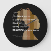 Wall Clock Große Wanduhr (Vorderseite)