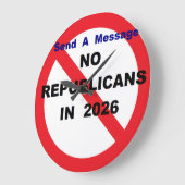 Wall Clock Große Wanduhr (Winkel)