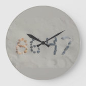 Wall Clock Große Wanduhr (Vorderseite)