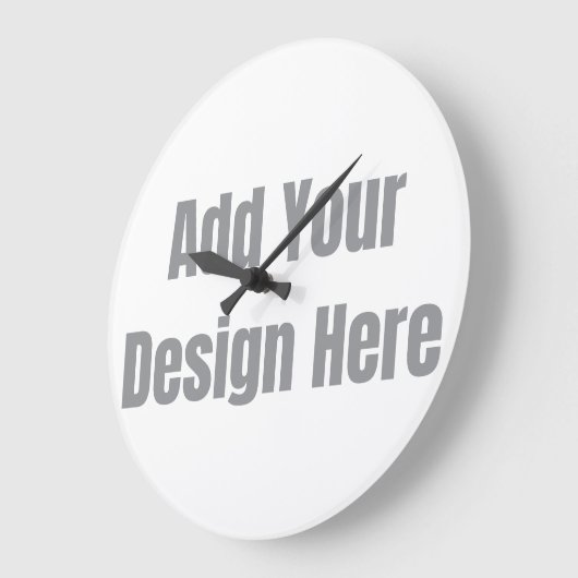 Wall Clock Große Wanduhr (Winkel)