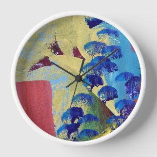 Wall Clock in einem anderen Weltdesign Uhr