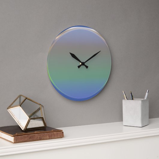 Wall clock multi-color. große wanduhr (Büro)