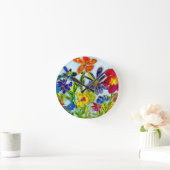 Wall-Clock Office Kitchen Lovitude Springtime Runde Wanduhr (Zuhause)