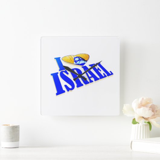 Wall Clock Quadratische Wanduhr (Zuhause)