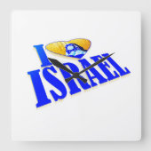 Wall Clock Quadratische Wanduhr (Vorderseite)