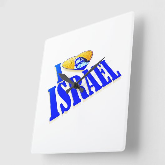 Wall Clock Quadratische Wanduhr (Winkel)