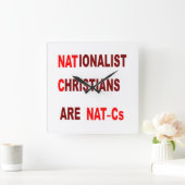 Wall Clock Quadratische Wanduhr (Zuhause)