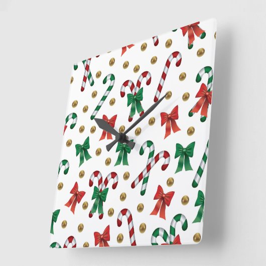 Wall Clock Quadratische Wanduhr (Winkel)