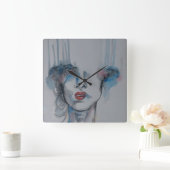 Wall Clock Quadratische Wanduhr (Zuhause)