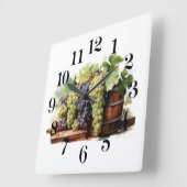 Wall Clock Quadratische Wanduhr (Winkel)
