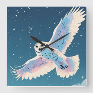 WALL CLOCK QUADRATISCHE WANDUHR