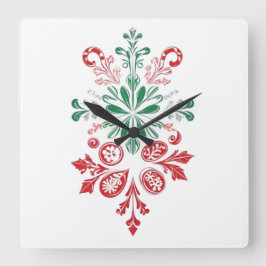 Wall Clock Quadratische Wanduhr