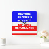 Wall Clock Quadratische Wanduhr (Zuhause)