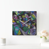 Wall Clock Quadratische Wanduhr (Zuhause)