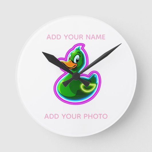 Wall Clock Runde Wanduhr (Vorderseite)