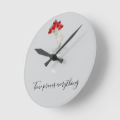 Wall clock runde wanduhr (Winkel)