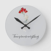Wall clock runde wanduhr (Vorderseite)