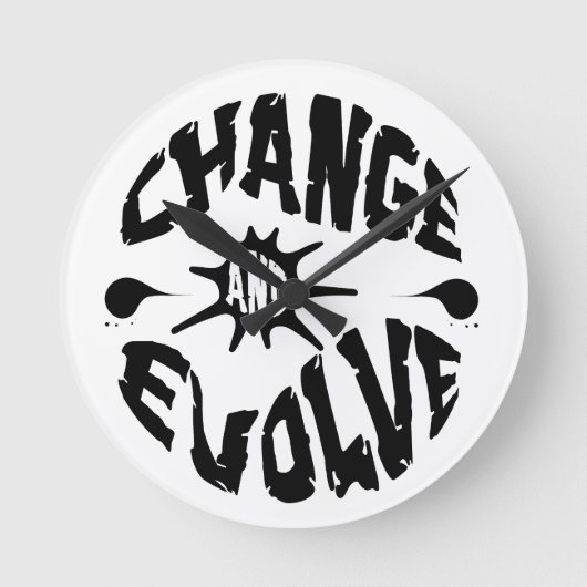 Wall Clock Runde Wanduhr (Vorderseite)