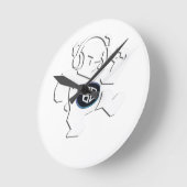 Wall Clock Runde Wanduhr (Winkel)