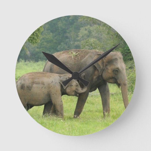 Wall Clock Runde Wanduhr (Vorderseite)