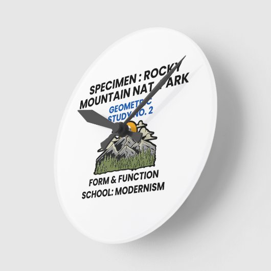 Wall Clock Runde Wanduhr (Winkel)