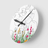 Wall Clock Runde Wanduhr (Winkel)