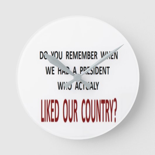 Wall Clock Runde Wanduhr (Vorderseite)