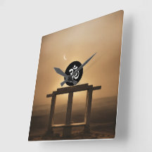 WALL CLOCK SQUARE-FORM