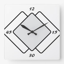 Wall Clock Square