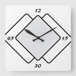 Wall Clock Square Quadratische Wanduhr