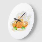 Wall Clock : Still Life Große Wanduhr (Winkel)