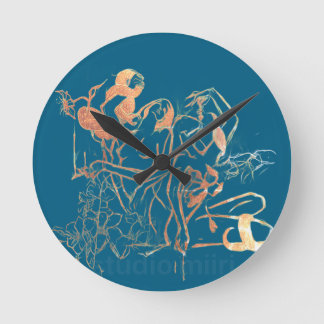 WALL CLOCK studio miiri Runde Wanduhr