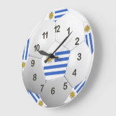 Wall Clock Uruguay Große Wanduhr (Winkel)