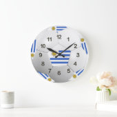 Wall Clock Uruguay Große Wanduhr (Zuhause)