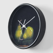 Wall Clock Zwei Birnen Uhr (Winkel)