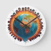 Wall Clocks Runde Wanduhr (Vorderseite)