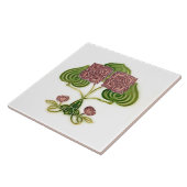 Wall Deco Art Nouveau Vintag Antique Peranakan Fliese (Seite)