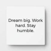 Wall-Decor für Unternehmer - Erfolgskurs Druck Fotoplatte (Vorderseite)