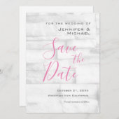 Wall-Design Hochzeit Beruflich Minimalistisch mode Save The Date (Vorne/Hinten)