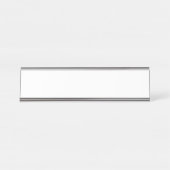 Wall & Desk Name Teller | Holz und Acryl Schreibtischnamensplakette (Vorderseite )