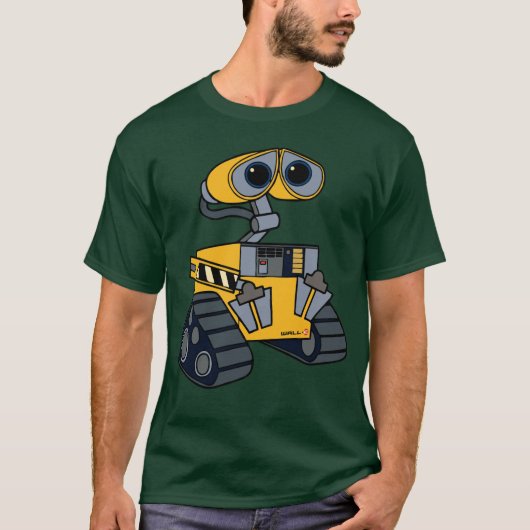 Wall E Roboter Geschichte Junge T-Shirt (Vorderseite)