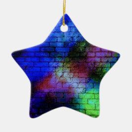 Wall Graffiti Keramik Ornament