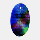 Wall Graffiti Keramik Ornament (Rechts)