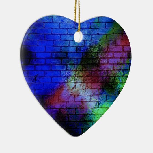 Wall Graffiti Keramik Ornament (Rechts)