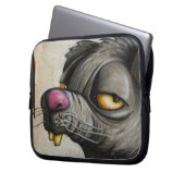 Wall Graffiti Mouse Laptopschutzhülle (Vorderseite Links)