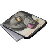 Wall Graffiti Mouse Laptopschutzhülle (Vorne Knopf)