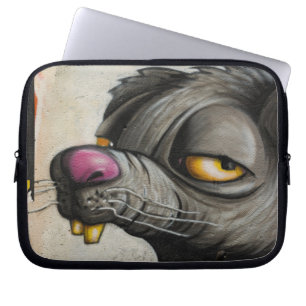Wall Graffiti Mouse Laptopschutzhülle