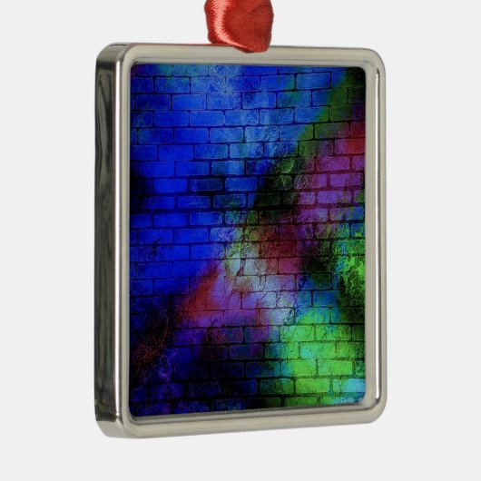 Wall Graffiti Ornament Aus Metall (Rechts)